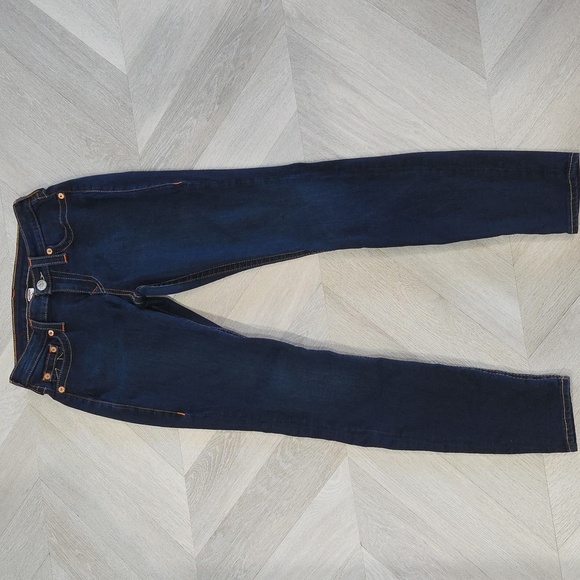 True Religion Jennie Mid Rise Curvy Fit Skinny Women's Jeans 29x31 - Picture 2 of 6